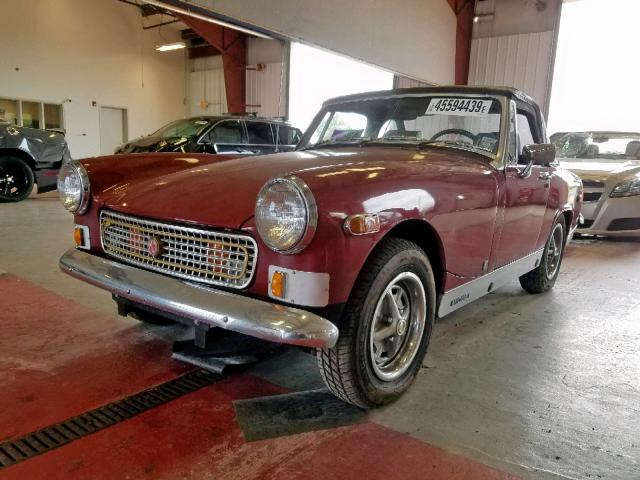 GAN6UG172984G - 1976 MG MIDGET CON MAROON photo 2