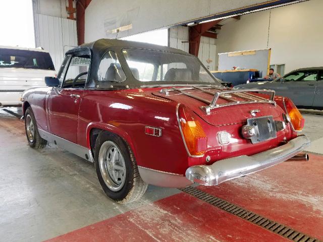 GAN6UG172984G - 1976 MG MIDGET CON MAROON photo 3