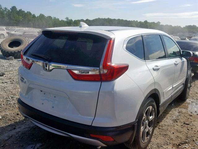 7FARW1H81KE020465 - 2019 HONDA CR-V EXL WHITE photo 4