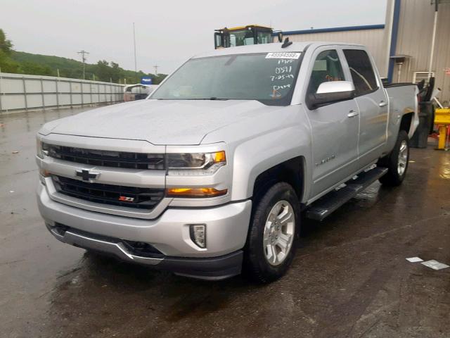 3GCUKREC6GG340391 - 2016 CHEVROLET SILVERADO SILVER photo 2