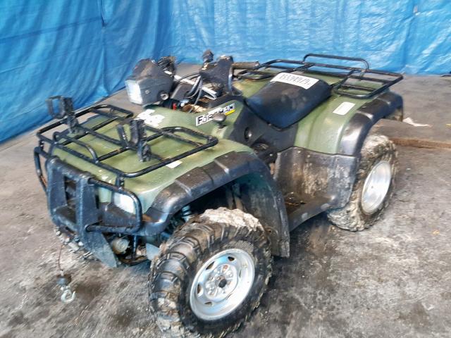 478TE260844314603 - 2004 HONDA TRX500 FA GREEN photo 2