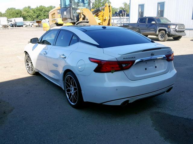 1N4AA6AP9GC403974 - 2016 NISSAN MAXIMA 3.5 WHITE photo 3