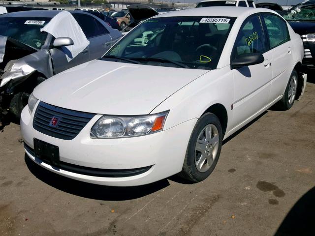 1G8AJ55F47Z125689 - 2007 SATURN ION LEVEL WHITE photo 2
