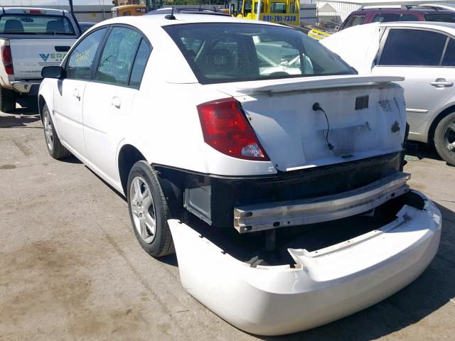 1G8AJ55F47Z125689 - 2007 SATURN ION LEVEL WHITE photo 3