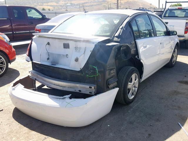 1G8AJ55F47Z125689 - 2007 SATURN ION LEVEL WHITE photo 4