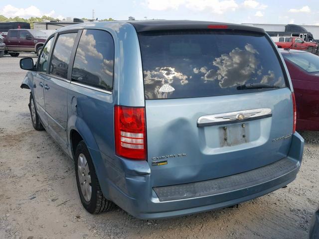 2A8HR44E09R506350 - 2009 CHRYSLER TOWN & COU BLUE photo 3