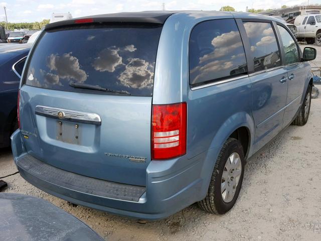 2A8HR44E09R506350 - 2009 CHRYSLER TOWN & COU BLUE photo 4