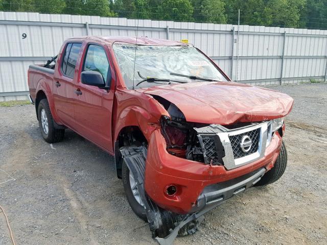1N6AD0EV7FN749304 - 2015 NISSAN FRONTIER S RED photo 1
