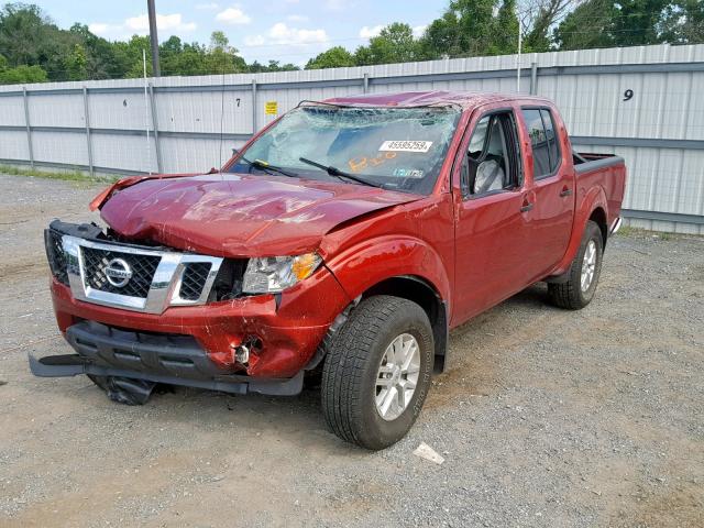 1N6AD0EV7FN749304 - 2015 NISSAN FRONTIER S RED photo 2