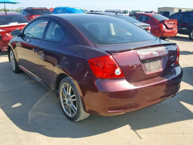 JTKDE167X50023413 - 2005 TOYOTA SCION TC წითელი ფოტო 3