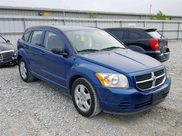 1B3HB48A49D205278 - 2009 DODGE CALIBER SX BLUE photo 1