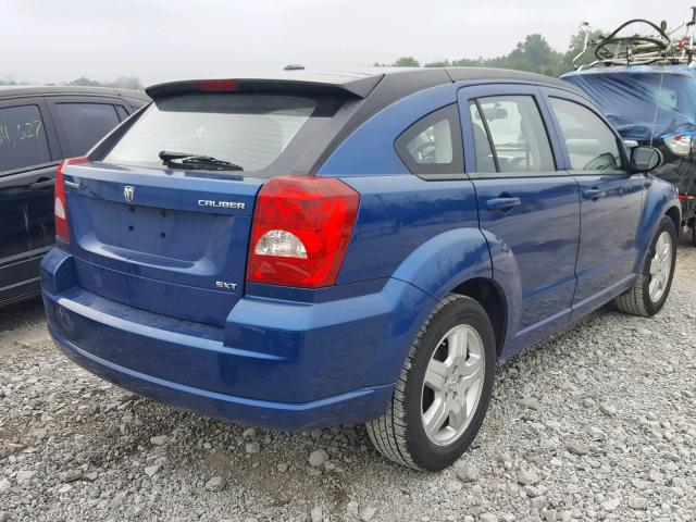 1B3HB48A49D205278 - 2009 DODGE CALIBER SX BLUE photo 4