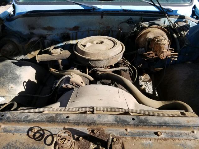 CCL246F385496 - 1976 CHEVROLET C20 BLUE photo 7