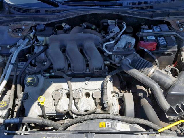 3FAHP081X7R141329 - 2007 FORD FUSION SEL BLUE photo 7