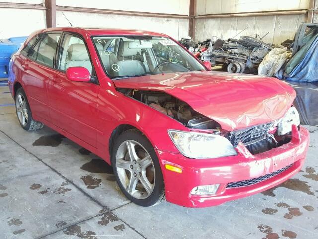 JTHED192320038537 - 2002 LEXUS IS 300 SPO RED photo 1