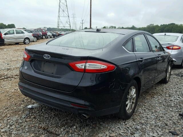 1FA6P0G7XF5112797 - 2015 FORD FUSION S BLACK photo 4