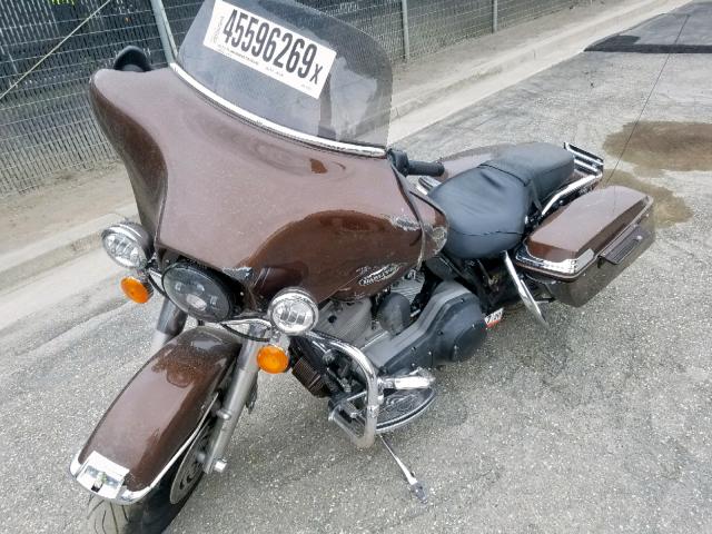 1HD1DDV102Y606371 - 2002 HARLEY-DAVIDSON FLHT BROWN photo 2