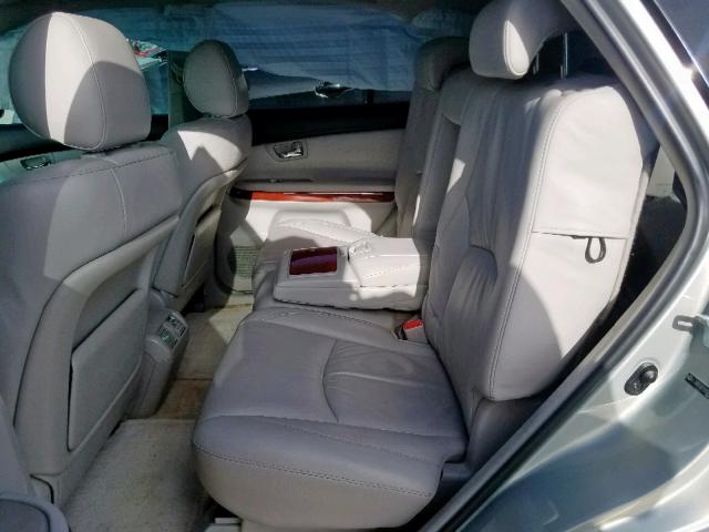 JTJGW31U672002640 - 2007 LEXUS RX 400H GRAY photo 6