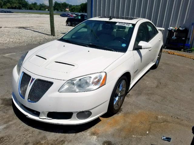 1G2ZM577X84224252 - 2008 PONTIAC G6 GXP WHITE photo 2