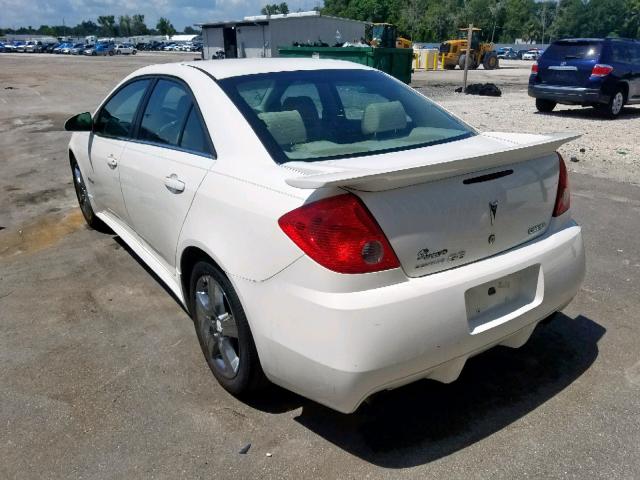 1G2ZM577X84224252 - 2008 PONTIAC G6 GXP WHITE photo 3