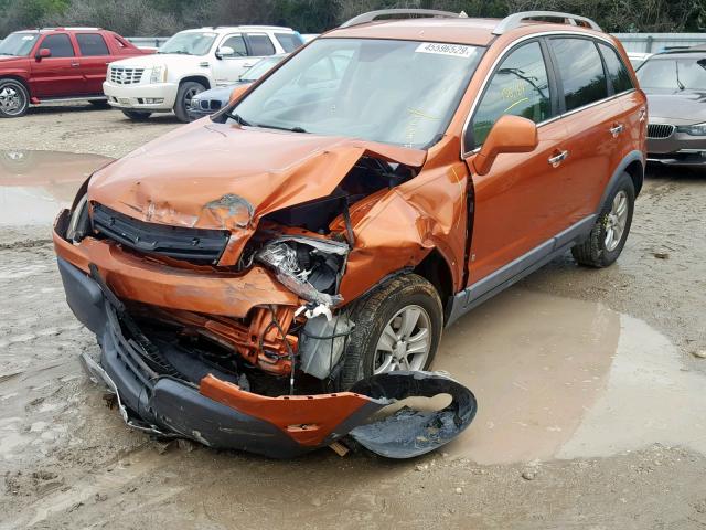 3GSCL33P88S673514 - 2008 SATURN VUE XE ORANGE photo 2