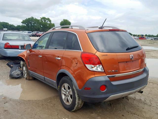 3GSCL33P88S673514 - 2008 SATURN VUE XE ORANGE photo 3