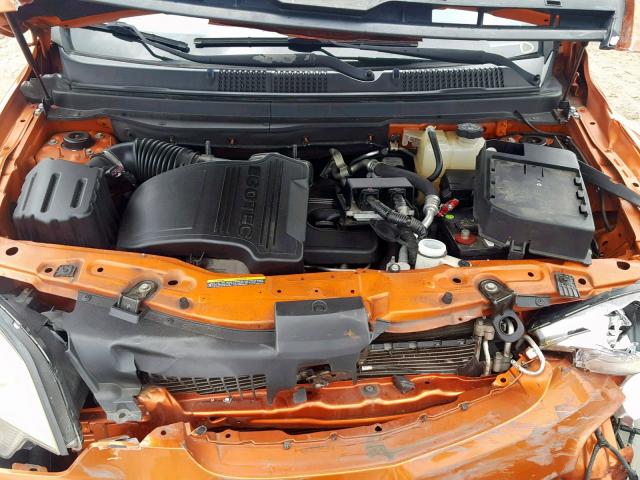 3GSCL33P88S673514 - 2008 SATURN VUE XE ORANGE photo 7