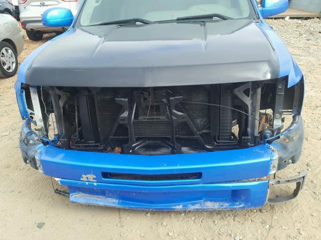 1GCEC19J98E161458 - 2008 CHEVROLET SILVERADO BLUE photo 9