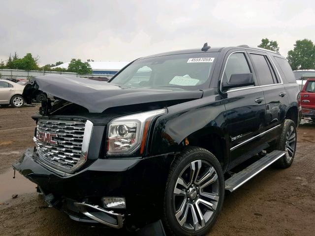 1GKS2CKJ0JR376001 - 2018 GMC YUKON DENA BLACK photo 2