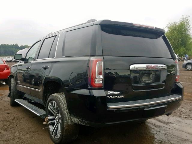 1GKS2CKJ0JR376001 - 2018 GMC YUKON DENA BLACK photo 3