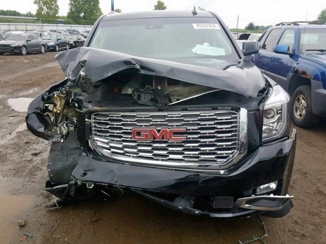 1GKS2CKJ0JR376001 - 2018 GMC YUKON DENA BLACK photo 9