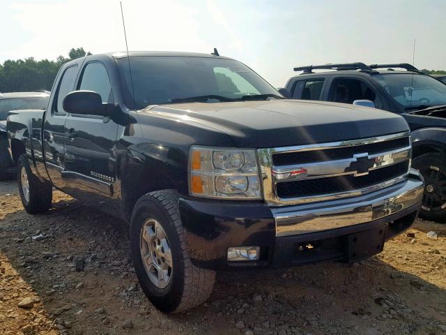 1GCEC19JX8Z195918 - 2008 CHEVROLET SILVERADO BLACK photo 1