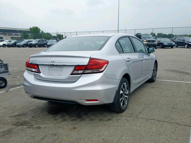 19XFB2F98DE056898 - 2013 HONDA CIVIC EXL 灰色 照片 4