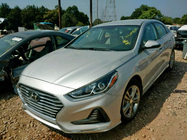 5NPE34AF8JH630246 - 2018 HYUNDAI SONATA SPO SILVER photo 2