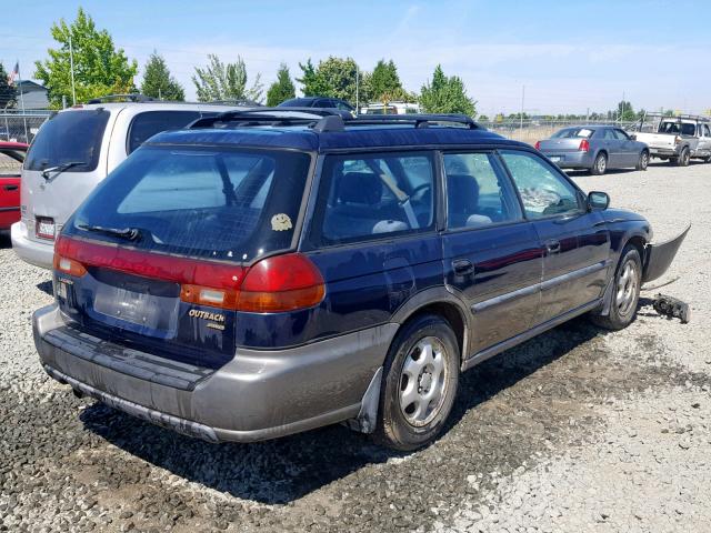 4S3BG6857T7385754 - 1996 SUBARU LEGACY OUT BLUE photo 4