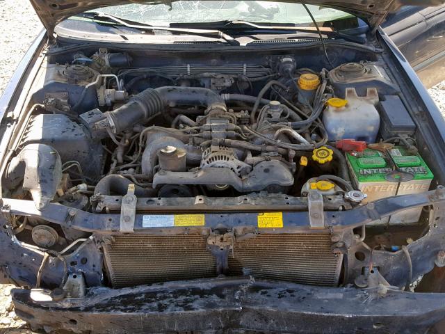 4S3BG6857T7385754 - 1996 SUBARU LEGACY OUT BLUE photo 7