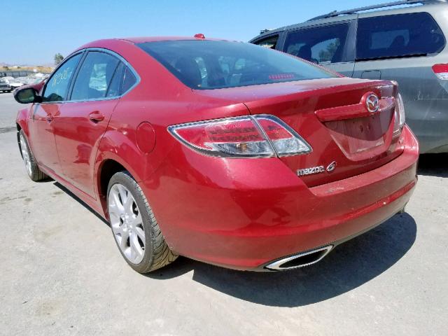 1YVHP82B595M06734 - 2009 MAZDA 6 S RED photo 3