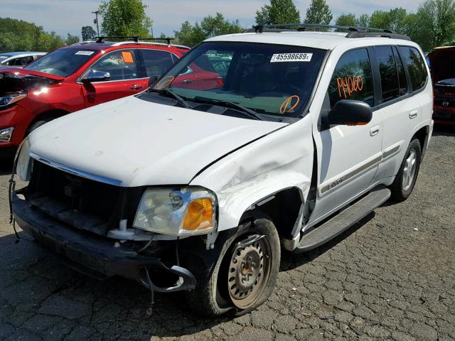 1GKDS13S822296394 - 2002 GMC ENVOY WHITE photo 2