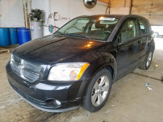 1B3CB5HA6BD108637 - 2011 DODGE CALIBER HE BLACK photo 2