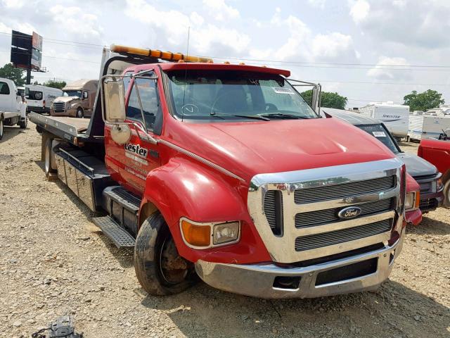 3FRNX65F07V418502 - 2007 FORD F650 SUPER RED photo 1