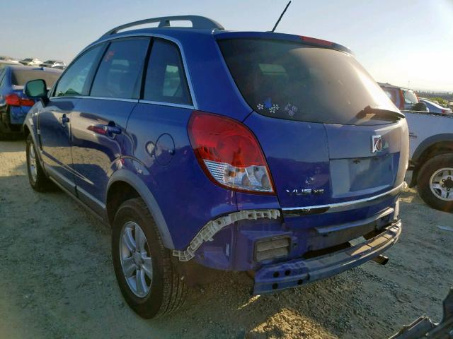 3GSCL33P68S544879 - 2008 SATURN VUE XE BLUE photo 3