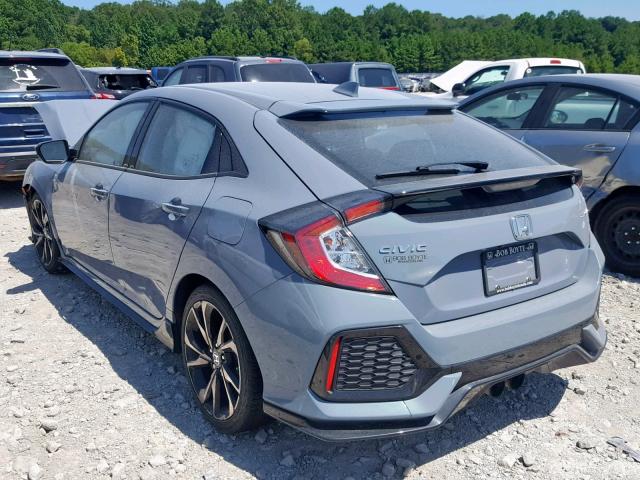 SHHFK7H42HU228694 - 2017 HONDA CIVIC SPOR GRAY photo 3