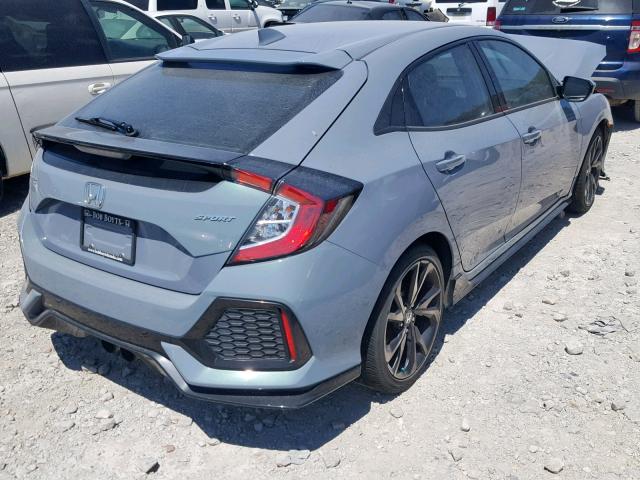SHHFK7H42HU228694 - 2017 HONDA CIVIC SPOR GRAY photo 4