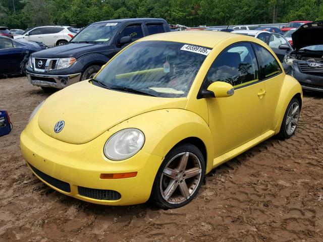3VWPW31C06M421677 - 2006 VOLKSWAGEN NEW BEETLE ყვითელი ფოტო 2