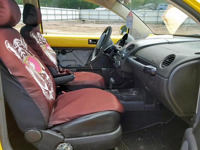 3VWPW31C06M421677 - 2006 VOLKSWAGEN NEW BEETLE ყვითელი ფოტო 5