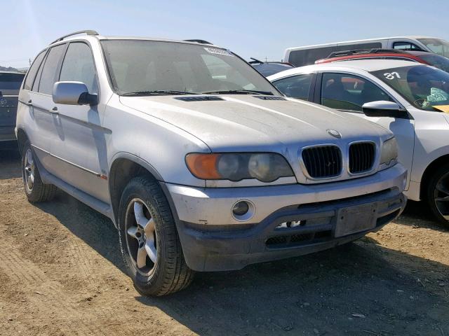 WBAFA53561LM84913 - 2001 BMW X5 3.0I SILVER photo 1