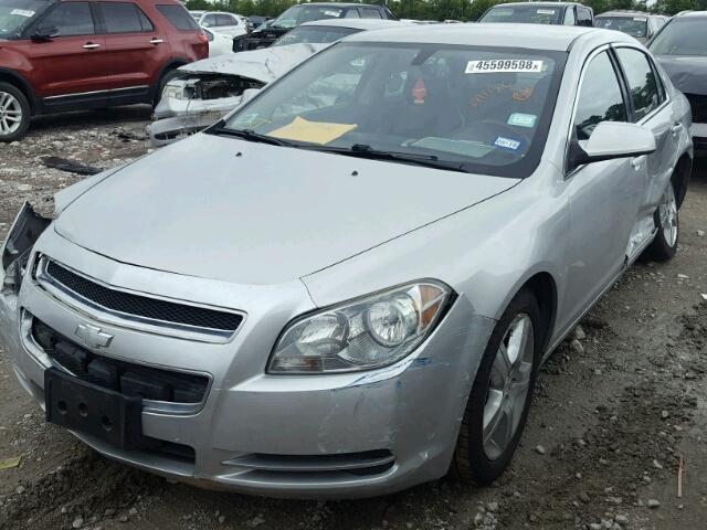 1G1ZD5EU8BF348996 - 2011 CHEVROLET MALIBU 2LT SILVER photo 2