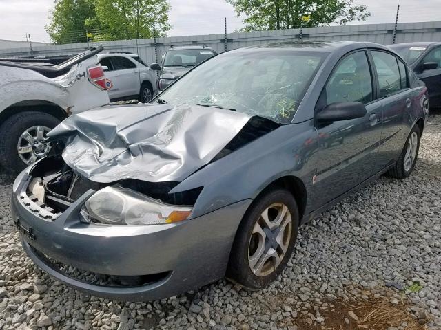 1G8AZ52F45Z171825 - 2005 SATURN ION LEVEL GRAY photo 2