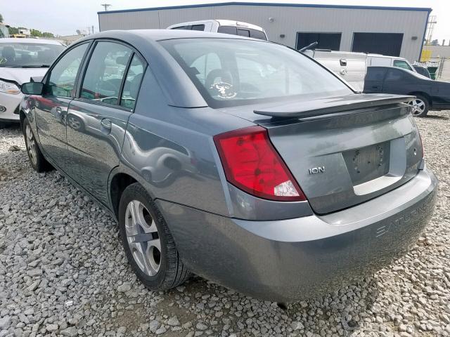 1G8AZ52F45Z171825 - 2005 SATURN ION LEVEL GRAY photo 3