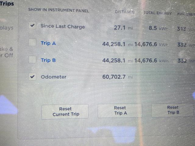 5YJSA1H15EFP64122 - 2014 TESLA MODEL S فضي صورة 8